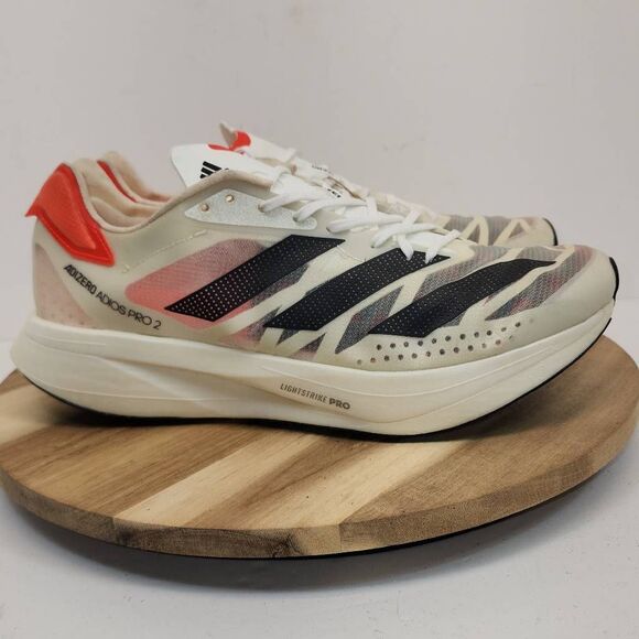 Adidas Adizero Adios Pro 2 Solar Red Men\'s Athletic Shoes FZ2477 Size 10
